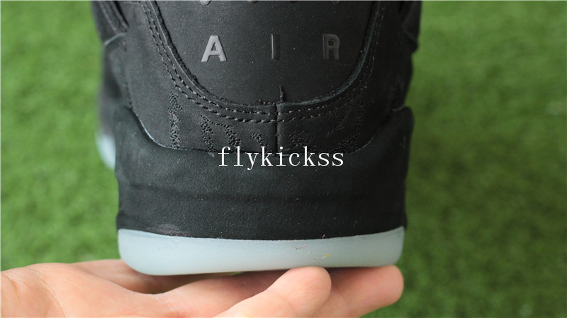 Update Version Air Jordan 4 Retro Black Kaws